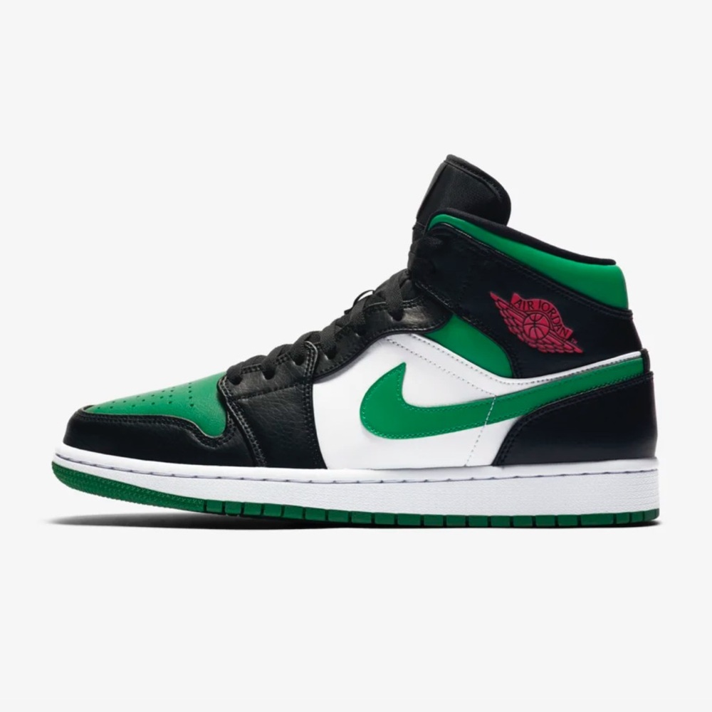 Like New Air Jordan Mid 1’s Pine Green 👟